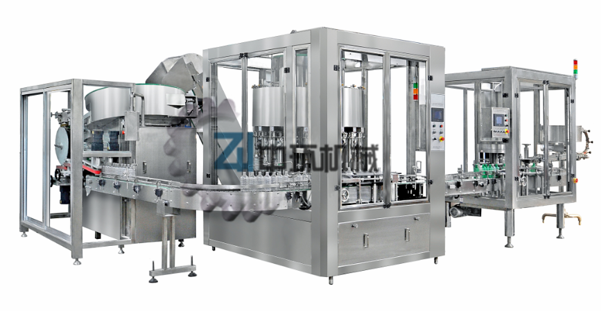 Recovery Bottles Filling Capping and Labeling Machine